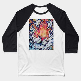 A moment of peace - Tiger Portrait Baseball T-Shirt